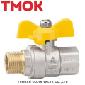 brass inner wire long handle gas ball valve